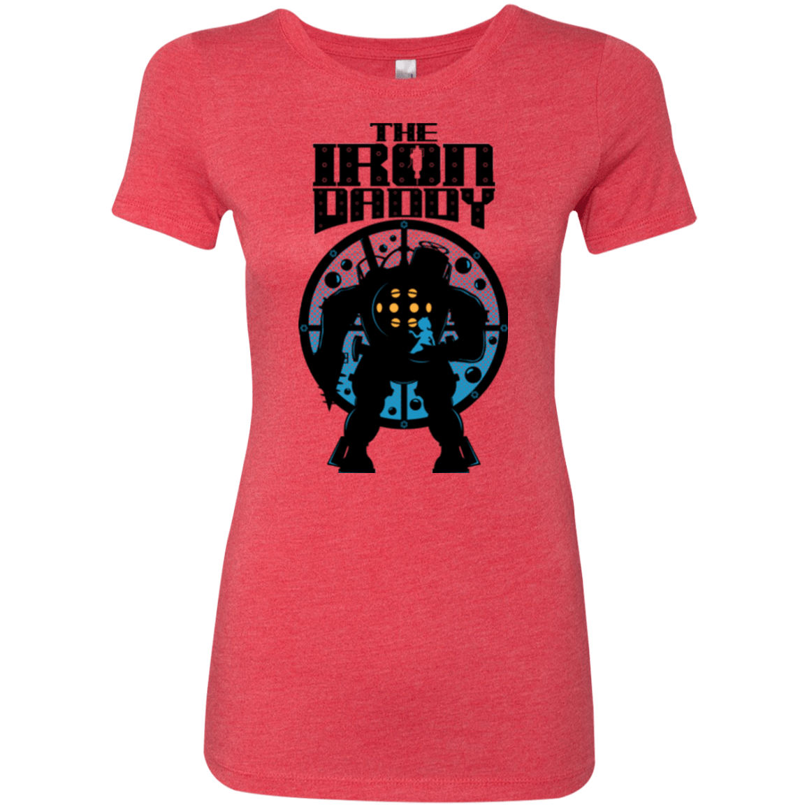 T-Shirts Vintage Red / Small The Iron Daddy Women's Triblend T-Shirt
