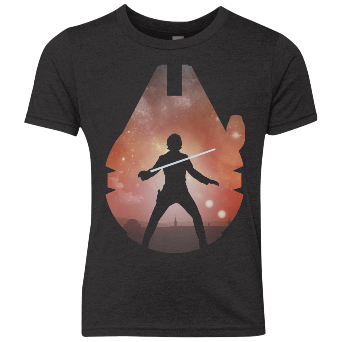 T-Shirts Vintage Black / YXS The Jedi Youth Triblend T-Shirt