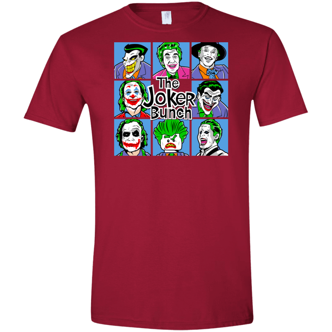 T-Shirts Cardinal Red / S The Joker Bunch Men's Semi-Fitted Softstyle