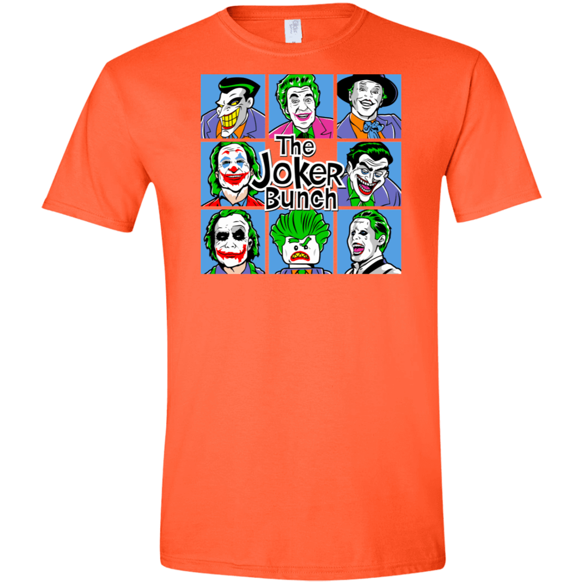 T-Shirts Orange / S The Joker Bunch Men's Semi-Fitted Softstyle