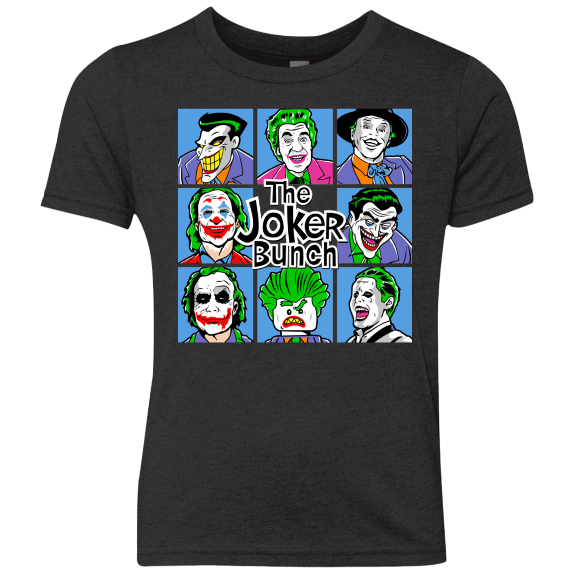 T-Shirts Vintage Black / YXS The Joker Bunch Youth Triblend T-Shirt