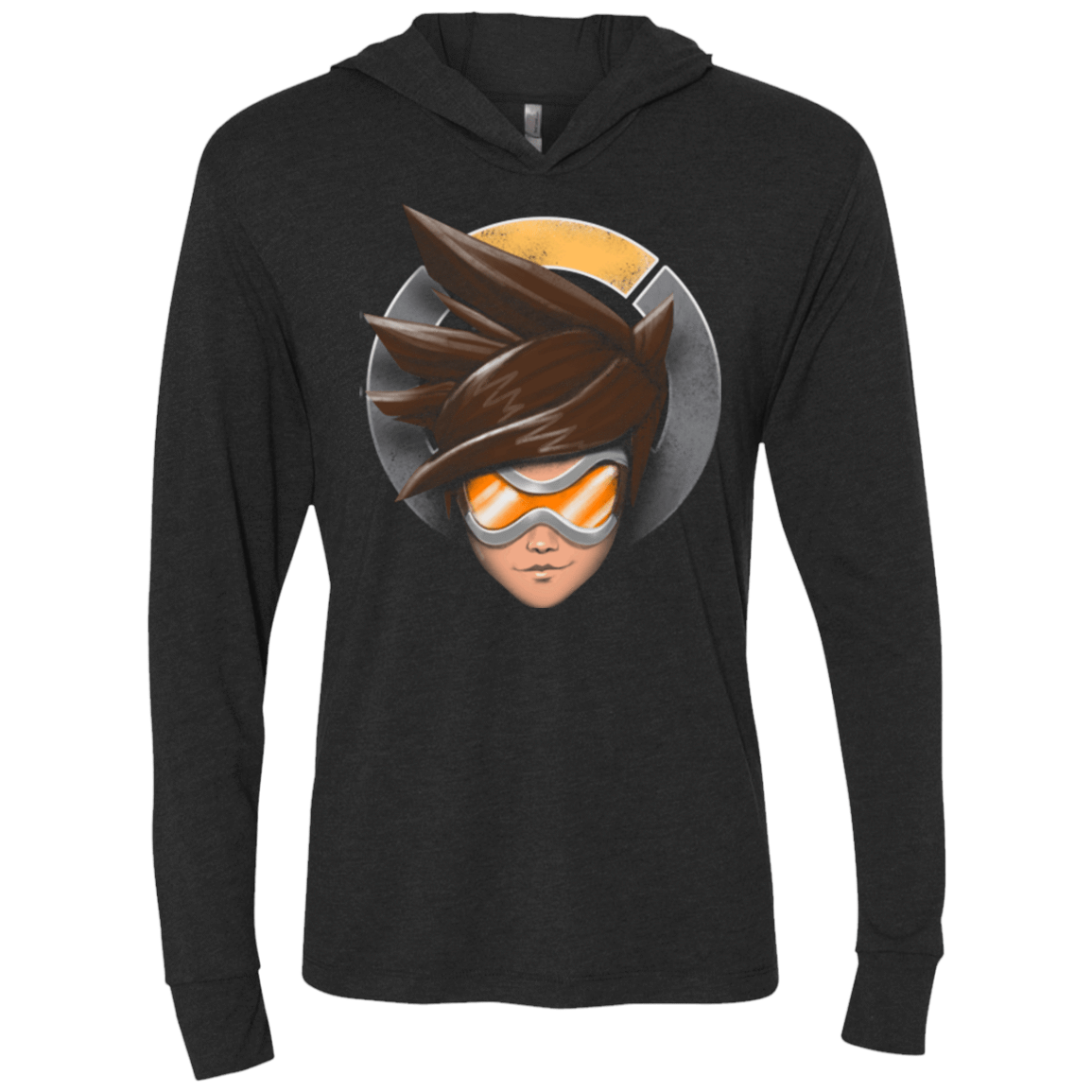 T-Shirts Vintage Black / X-Small The Jumper Triblend Long Sleeve Hoodie Tee