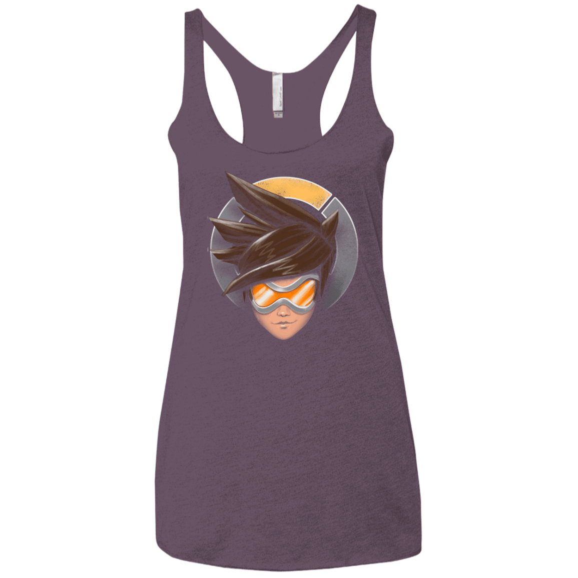 T-Shirts Vintage Purple / X-Small The Jumper Women's Triblend Racerback Tank