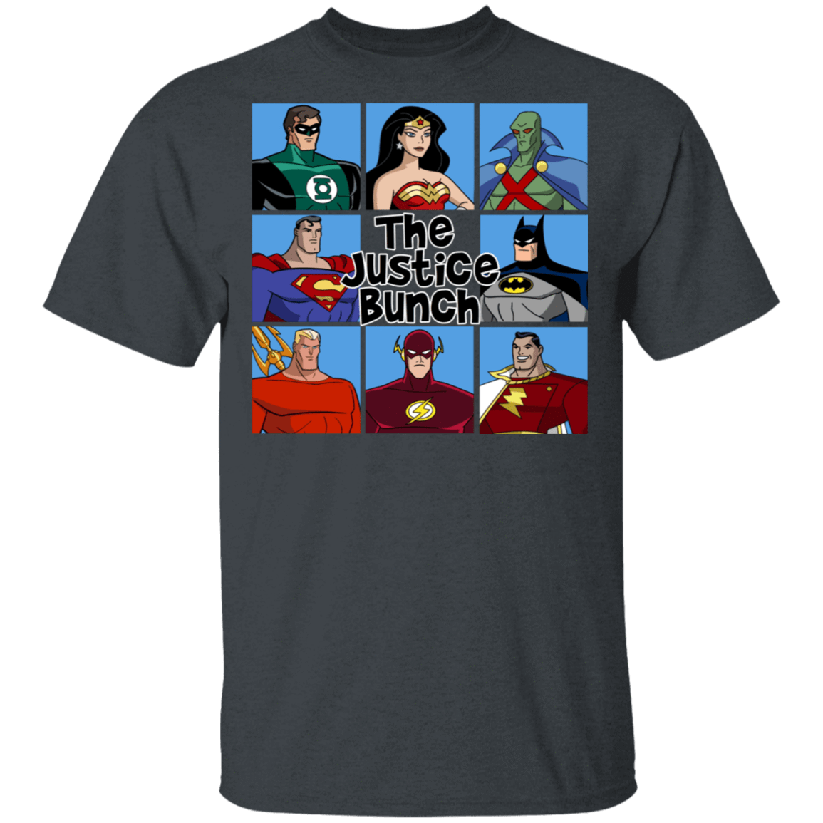 T-Shirts Dark Heather / S The Justice Bunch T-Shirt