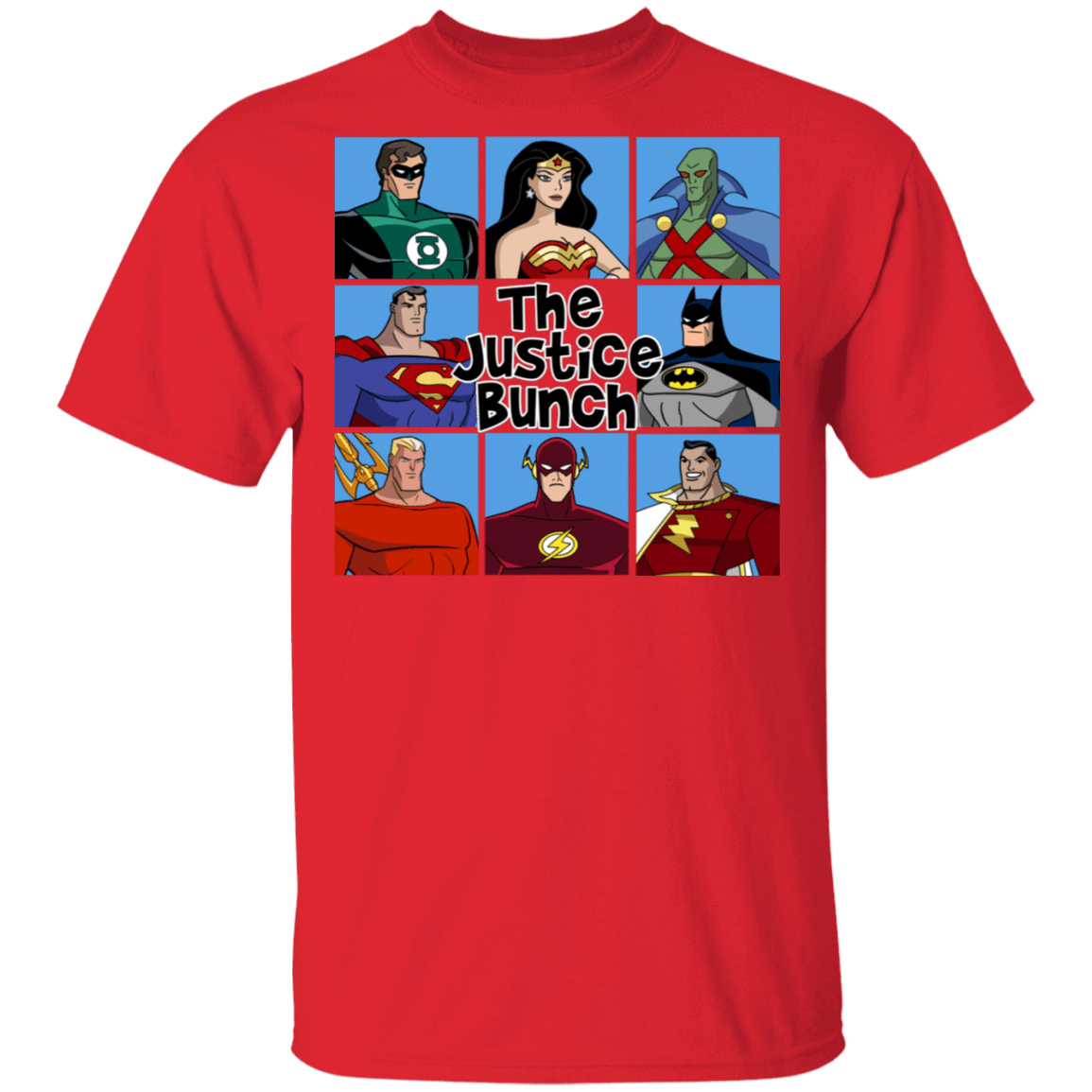 T-Shirts Red / S The Justice Bunch T-Shirt