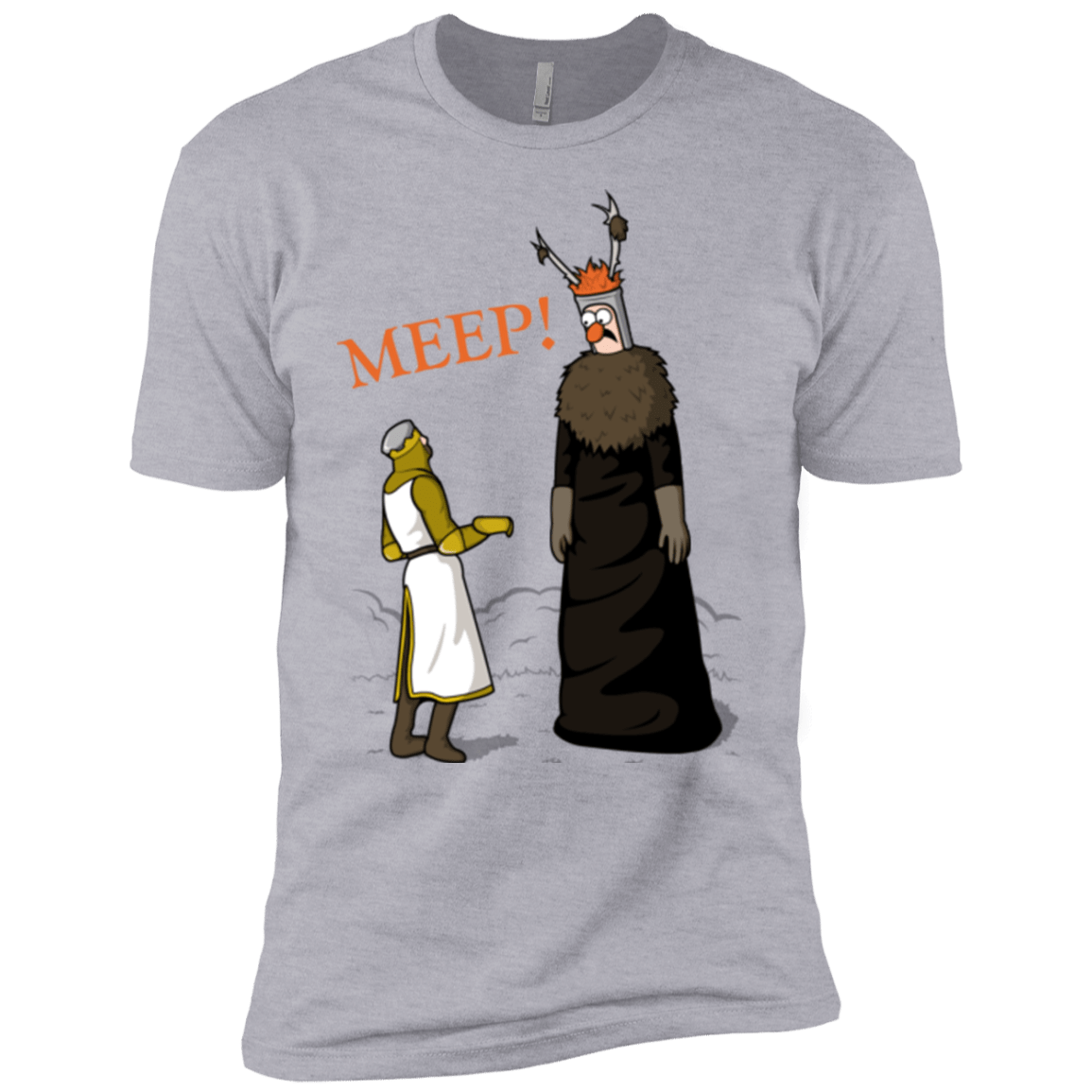 T-Shirts Heather Grey / YXS The Knight Who Says MEEP Boys Premium T-Shirt