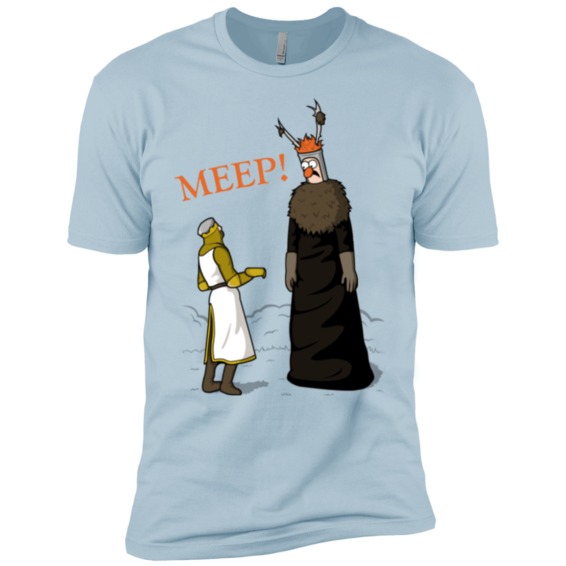 T-Shirts Light Blue / YXS The Knight Who Says MEEP Boys Premium T-Shirt