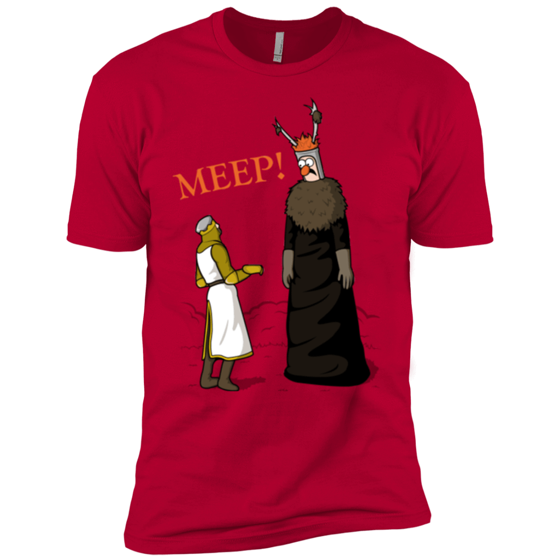 T-Shirts Red / YXS The Knight Who Says MEEP Boys Premium T-Shirt