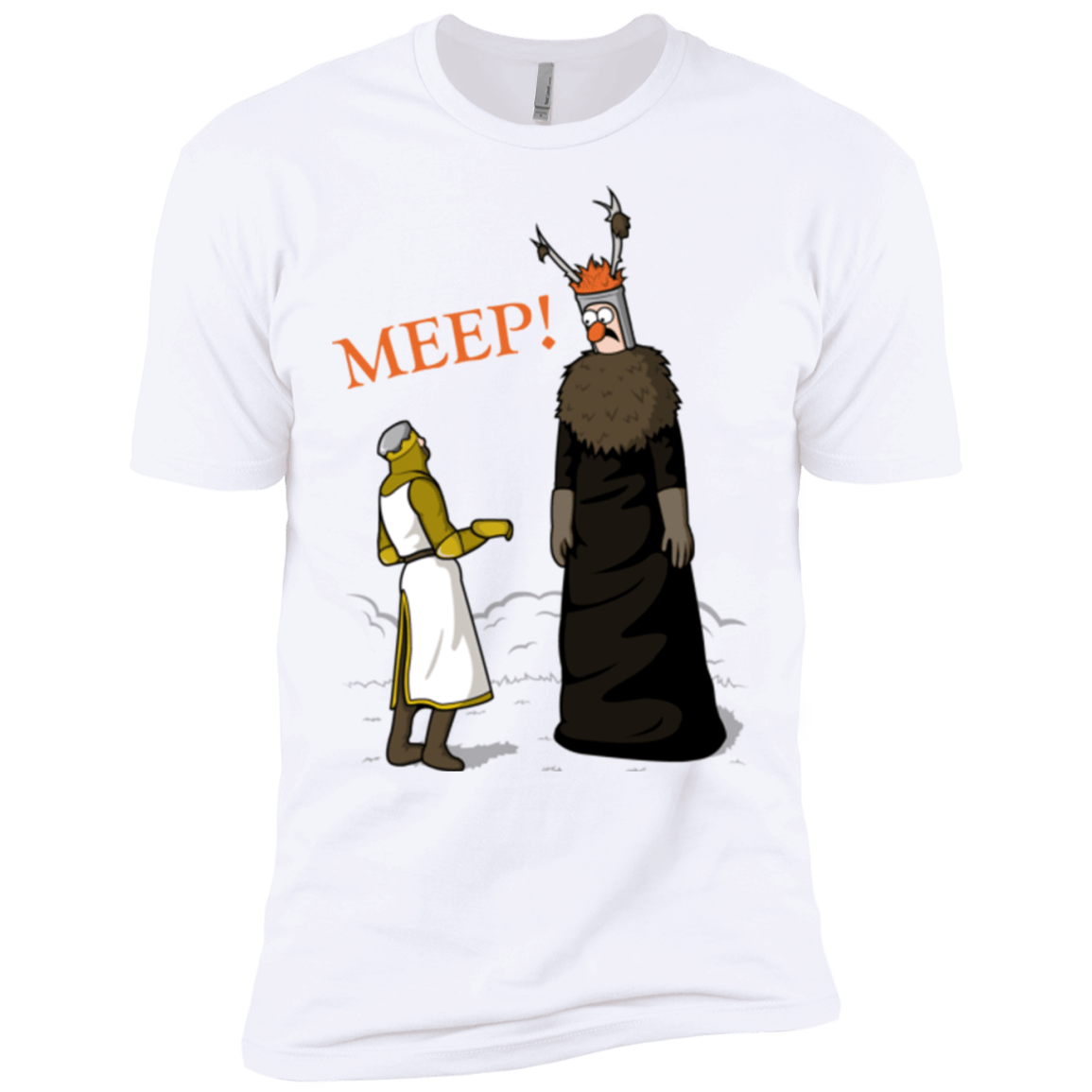 T-Shirts White / X-Small The Knight Who Says MEEP Men's Premium T-Shirt