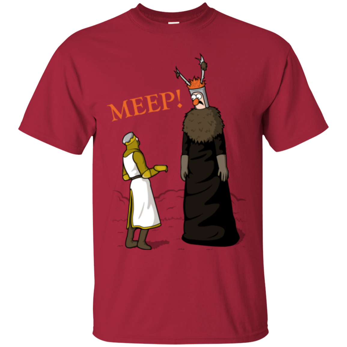 T-Shirts Cardinal / Small The Knight Who Says MEEP T-Shirt