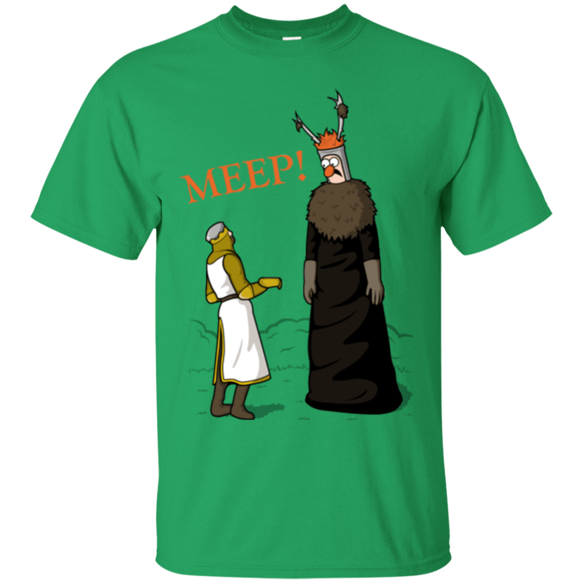 T-Shirts Irish Green / Small The Knight Who Says MEEP T-Shirt