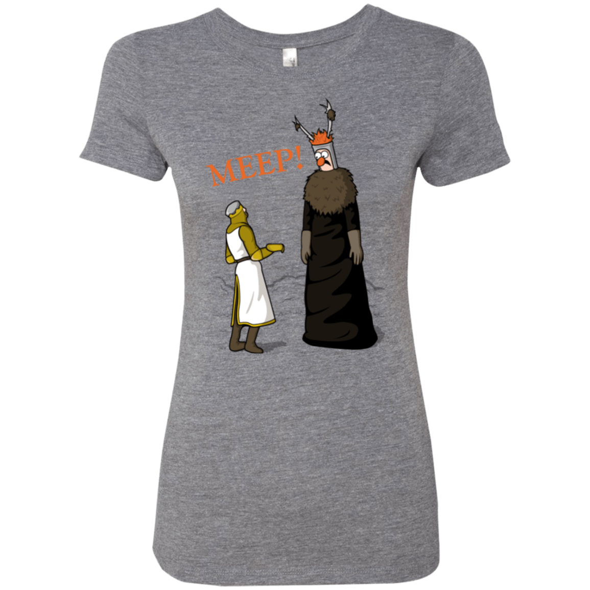 T-Shirts Premium Heather / Small The Knight Who Says MEEP Women's Triblend T-Shirt
