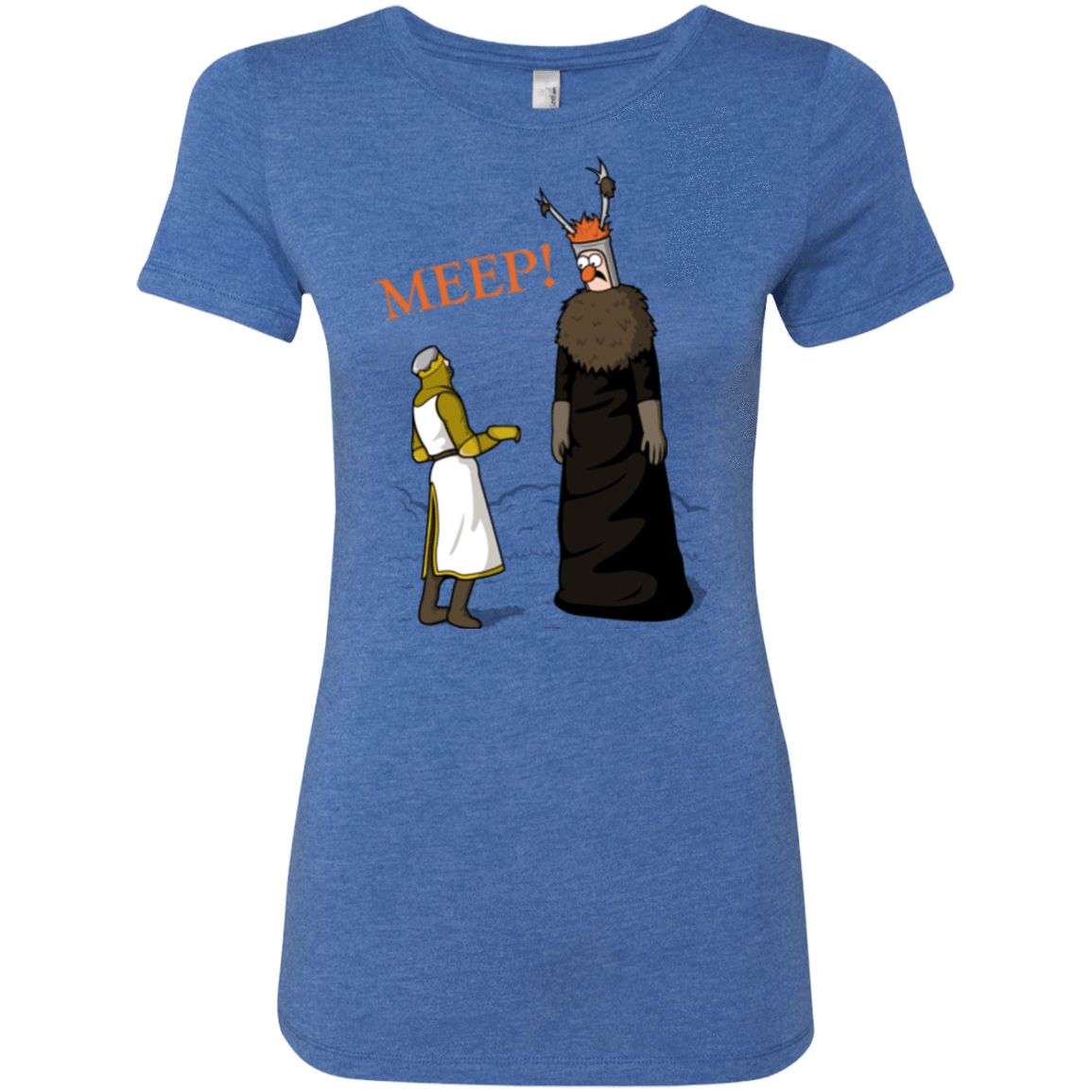 T-Shirts Vintage Royal / Small The Knight Who Says MEEP Women's Triblend T-Shirt