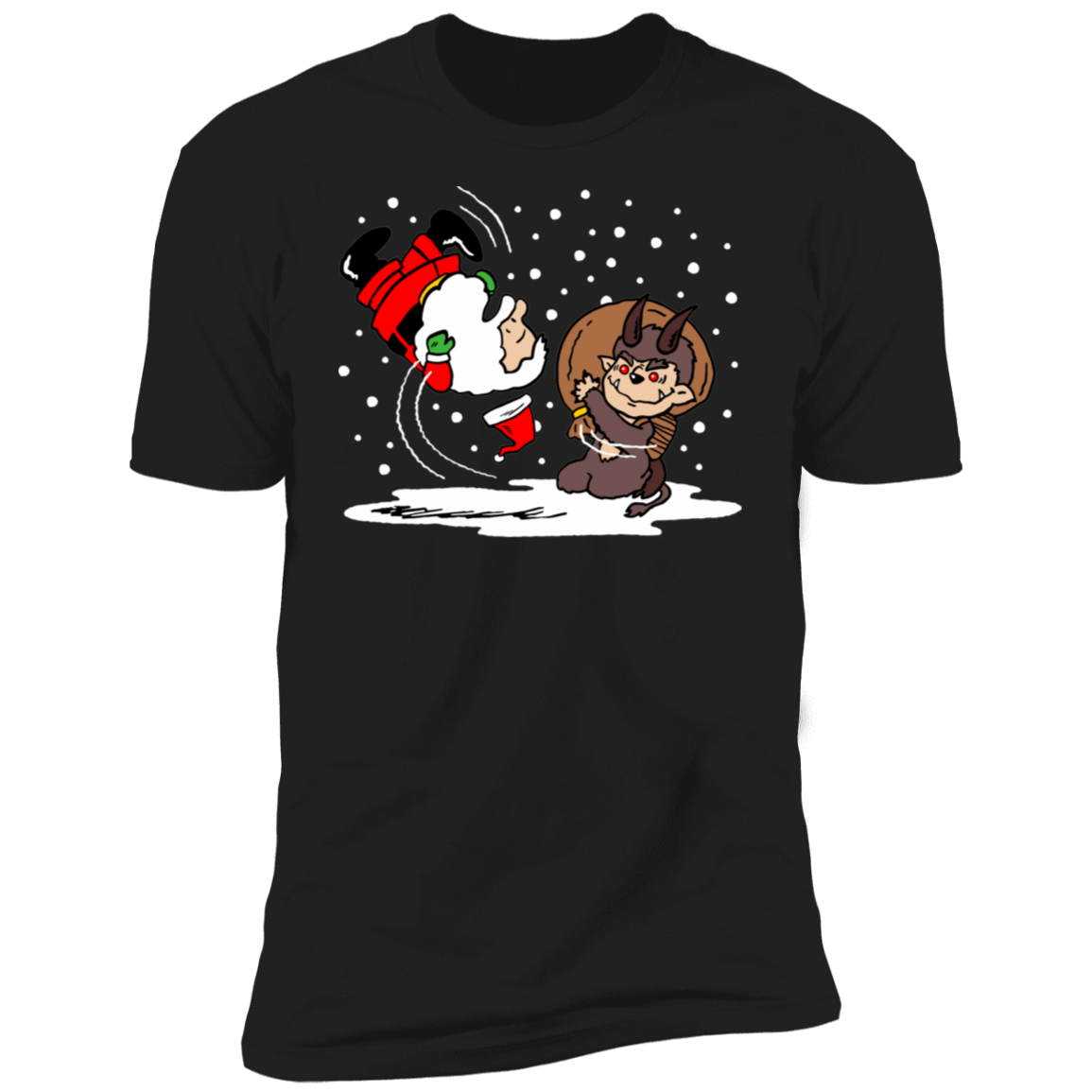 T-Shirts Black / X-Small The Krampus Gag Men's Premium T-Shirt