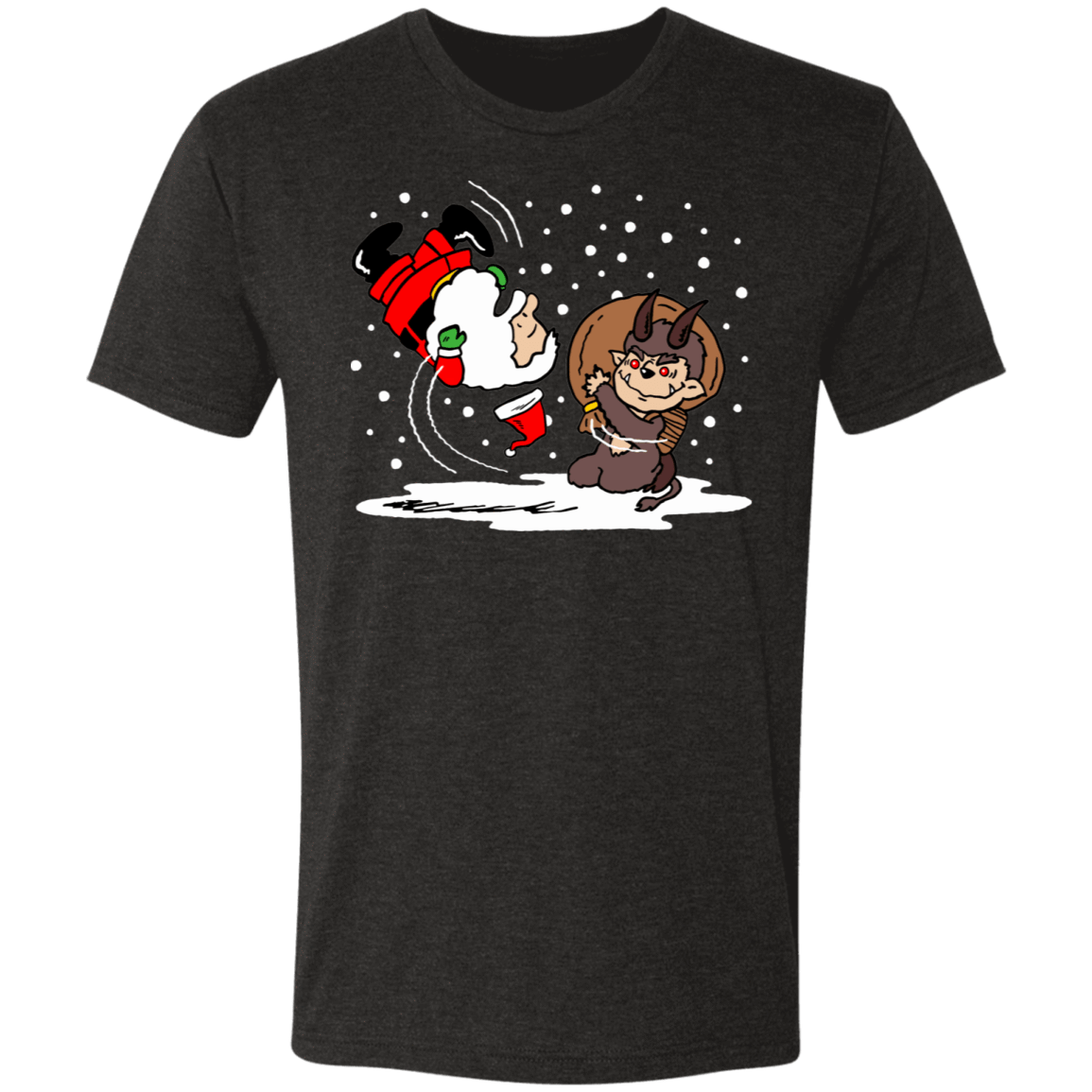 T-Shirts Vintage Black / S The Krampus Gag Men's Triblend T-Shirt