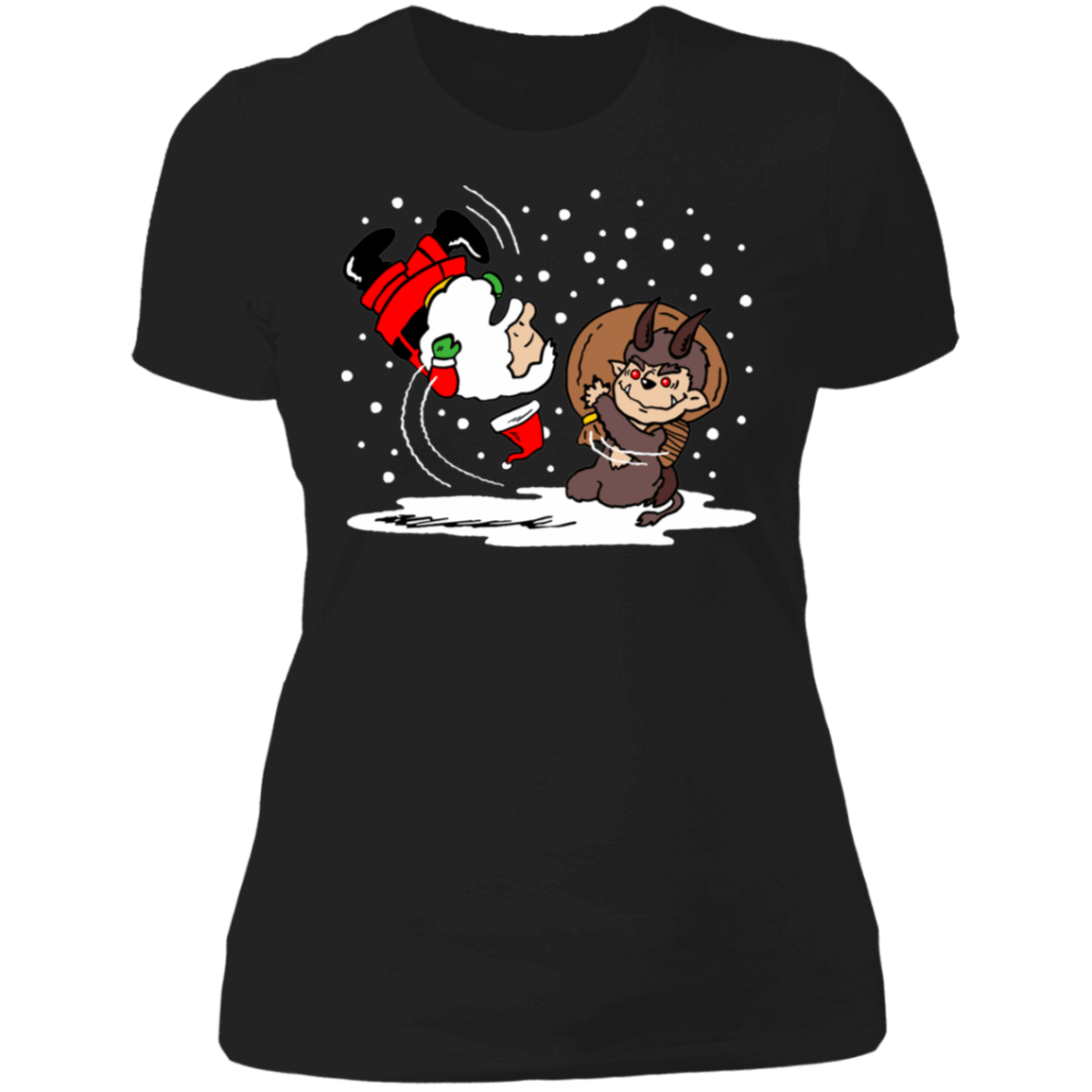 T-Shirts Black / X-Small The Krampus Gag Women's Premium T-Shirt