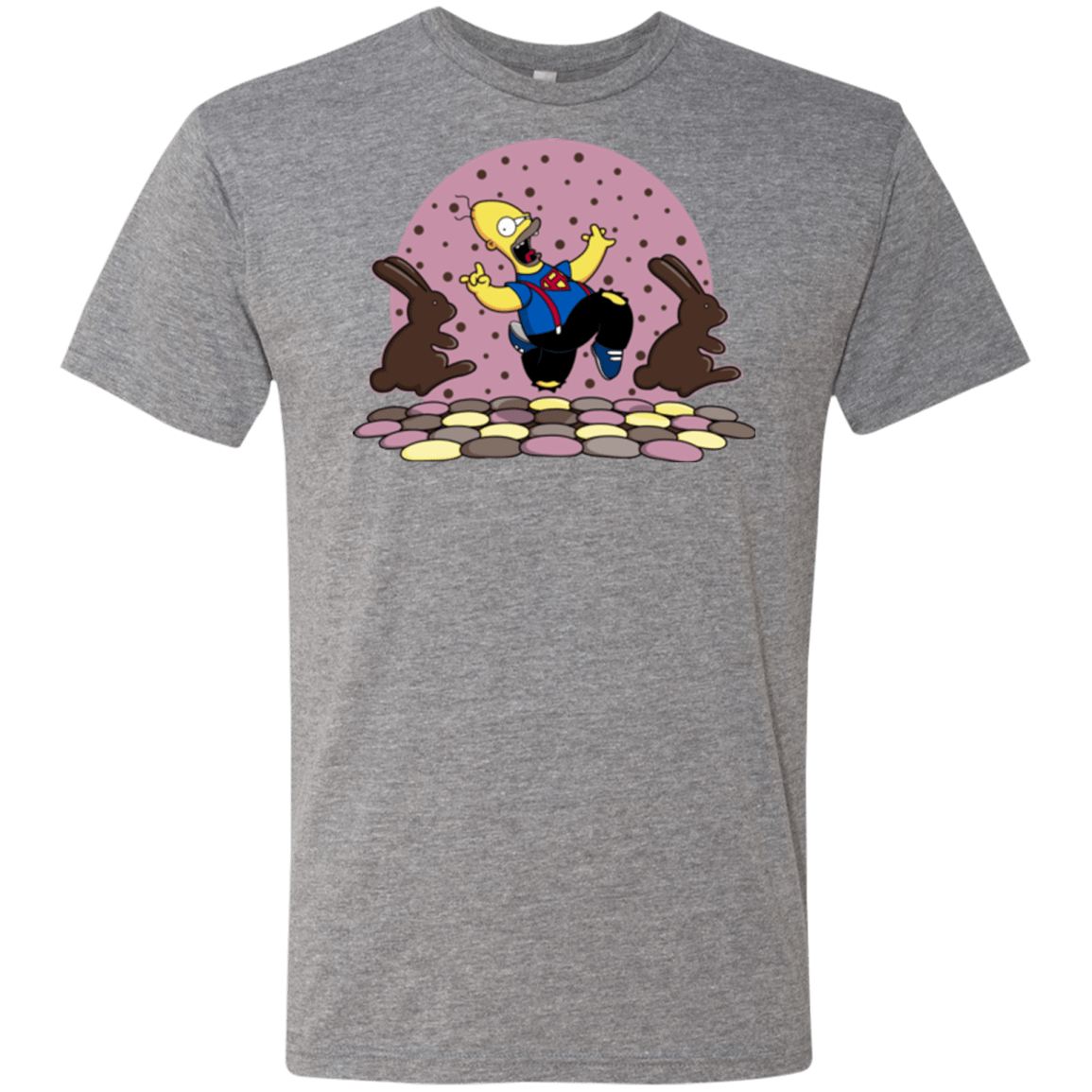 T-Shirts Premium Heather / Small The Land of Chocolate Men's Triblend T-Shirt