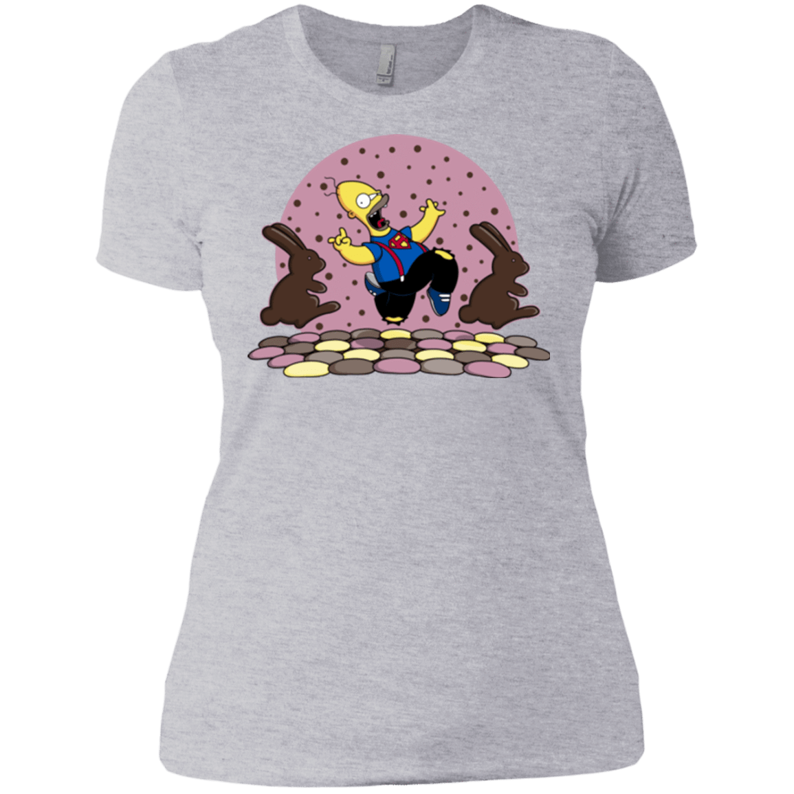 T-Shirts Heather Grey / X-Small The Land of Chocolate Women's Premium T-Shirt