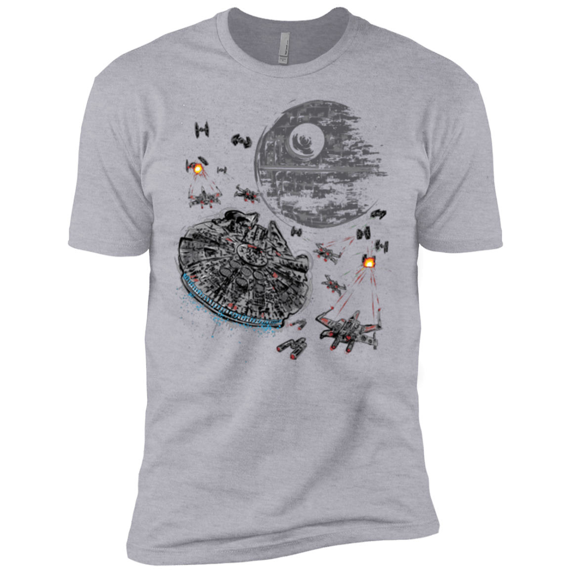T-Shirts Heather Grey / X-Small The Last Great Battle Men's Premium T-Shirt