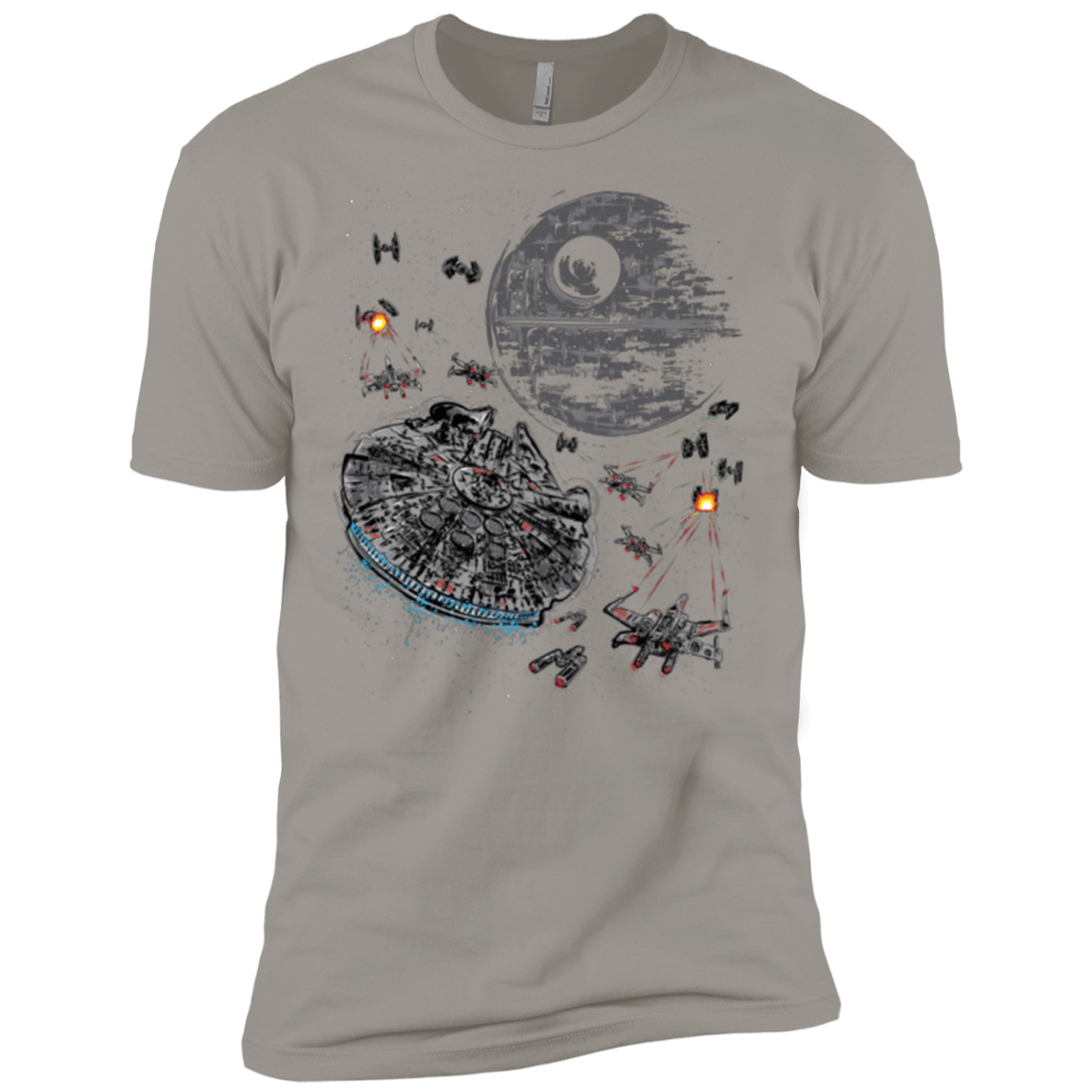 T-Shirts Light Grey / X-Small The Last Great Battle Men's Premium T-Shirt