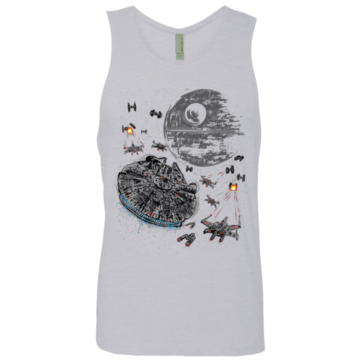 T-Shirts Heather Grey / Small The Last Great Battle Men's Premium Tank Top