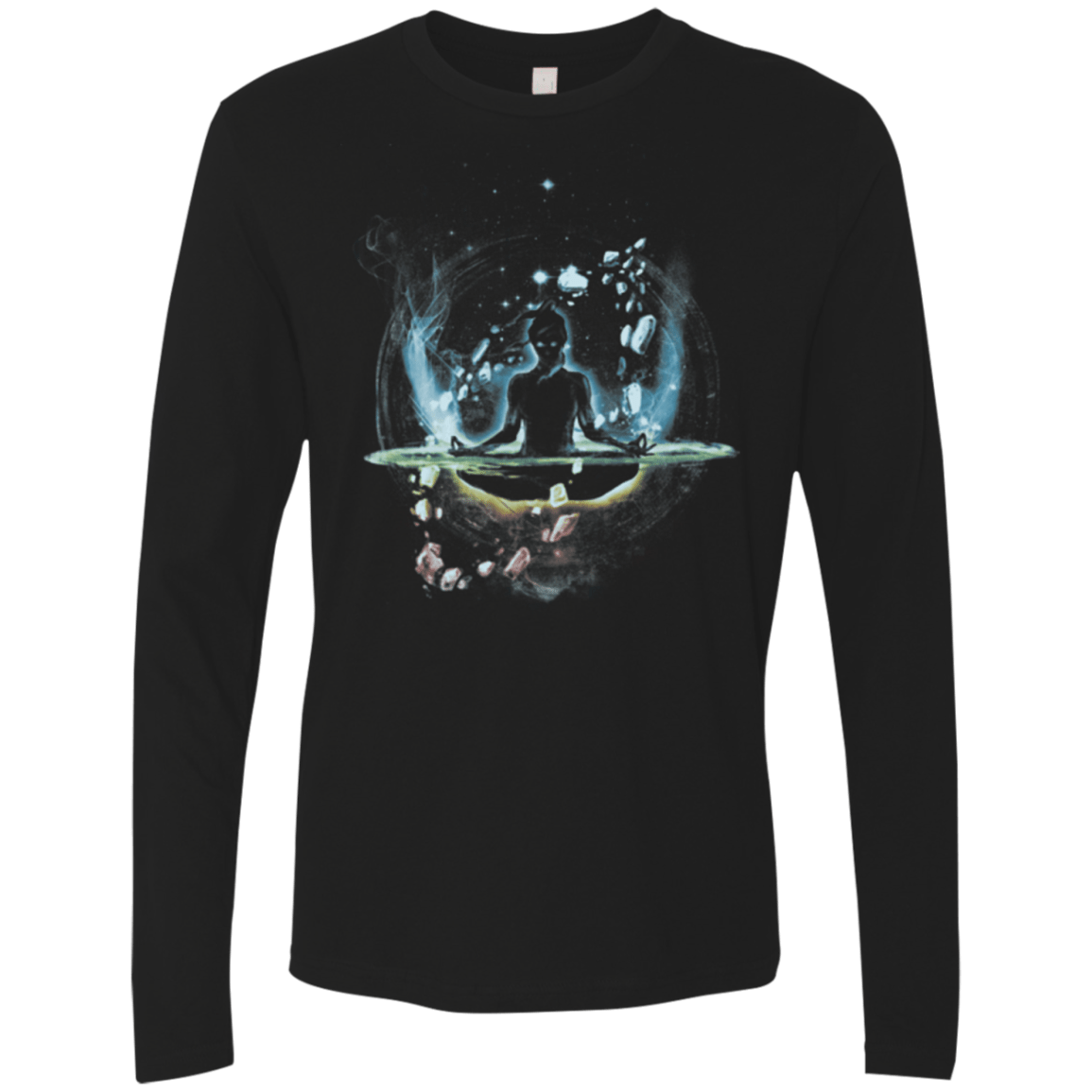 T-Shirts Black / Small The Last Space Bender2 Men's Premium Long Sleeve