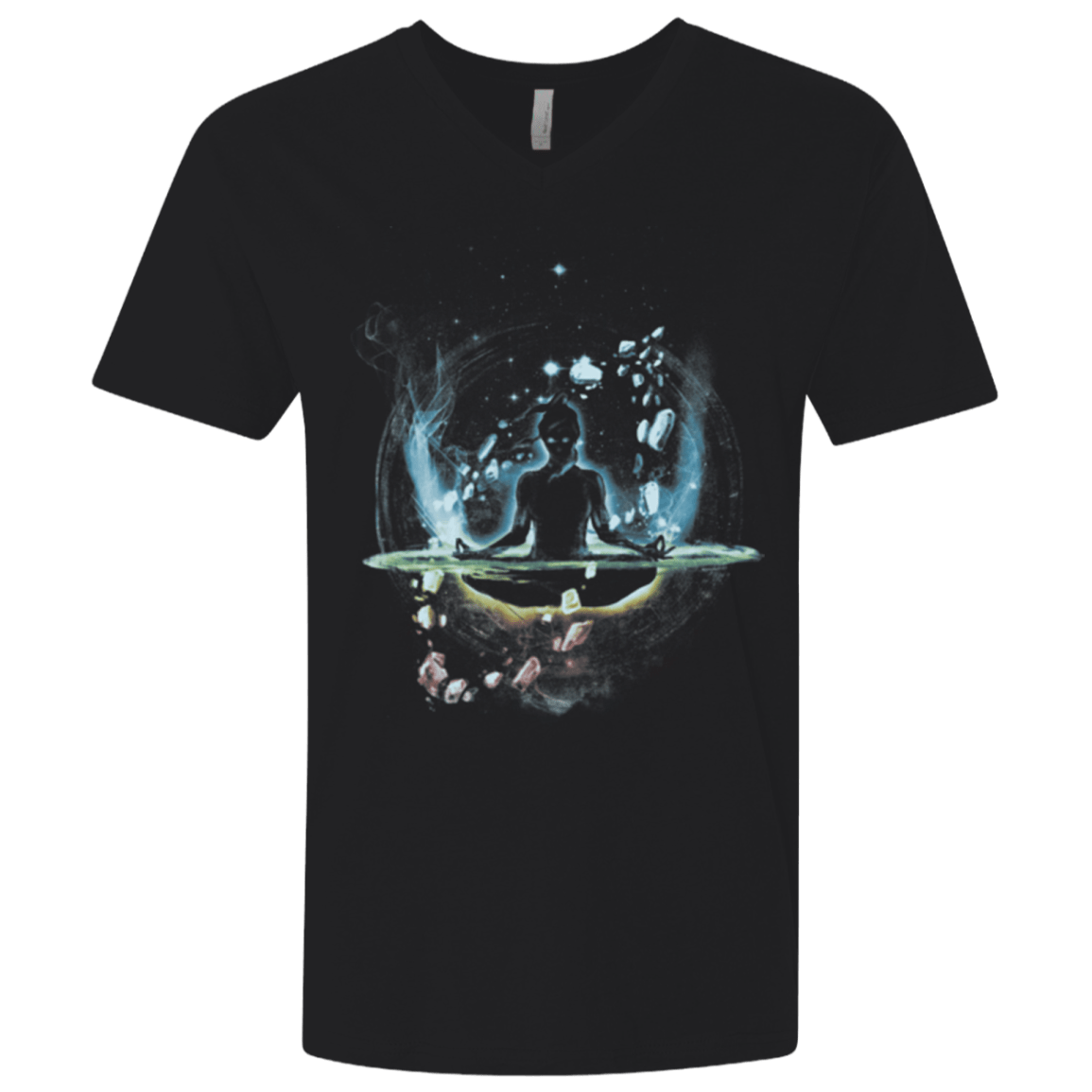 T-Shirts Black / X-Small The Last Space Bender2 Men's Premium V-Neck