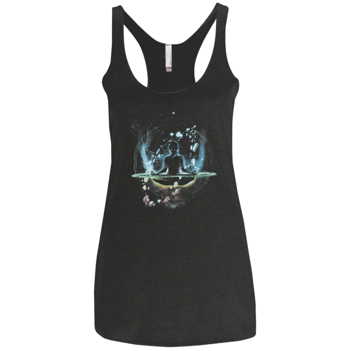 T-Shirts Vintage Black / X-Small The Last Space Bender2 Women's Triblend Racerback Tank