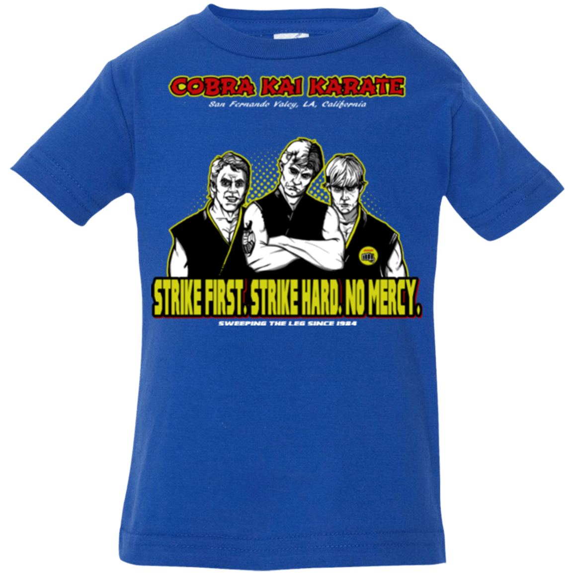 T-Shirts Royal / 6 Months The Leg Sweepers Infant Premium T-Shirt