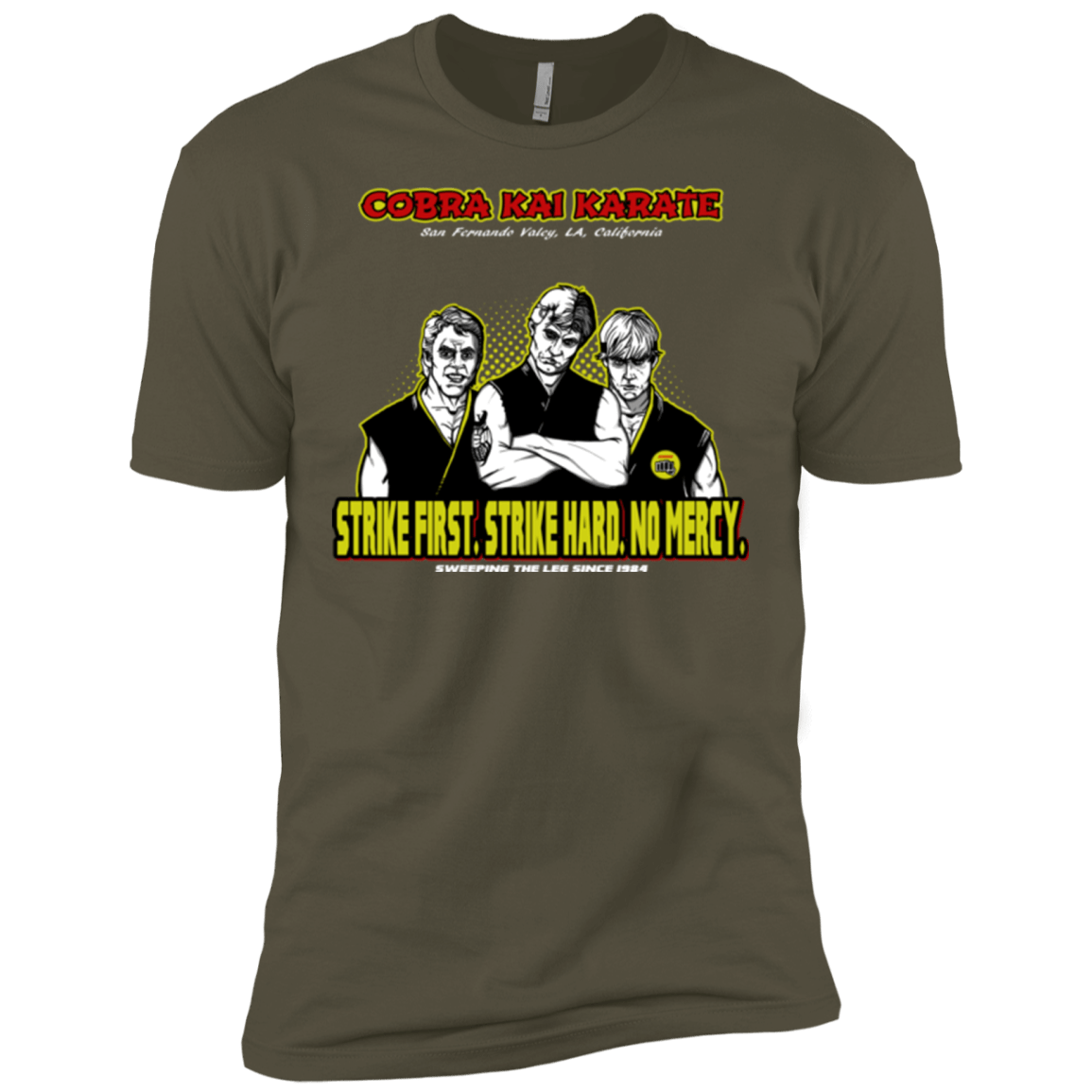 T-Shirts Military Green / X-Small The Leg Sweepers Men's Premium T-Shirt