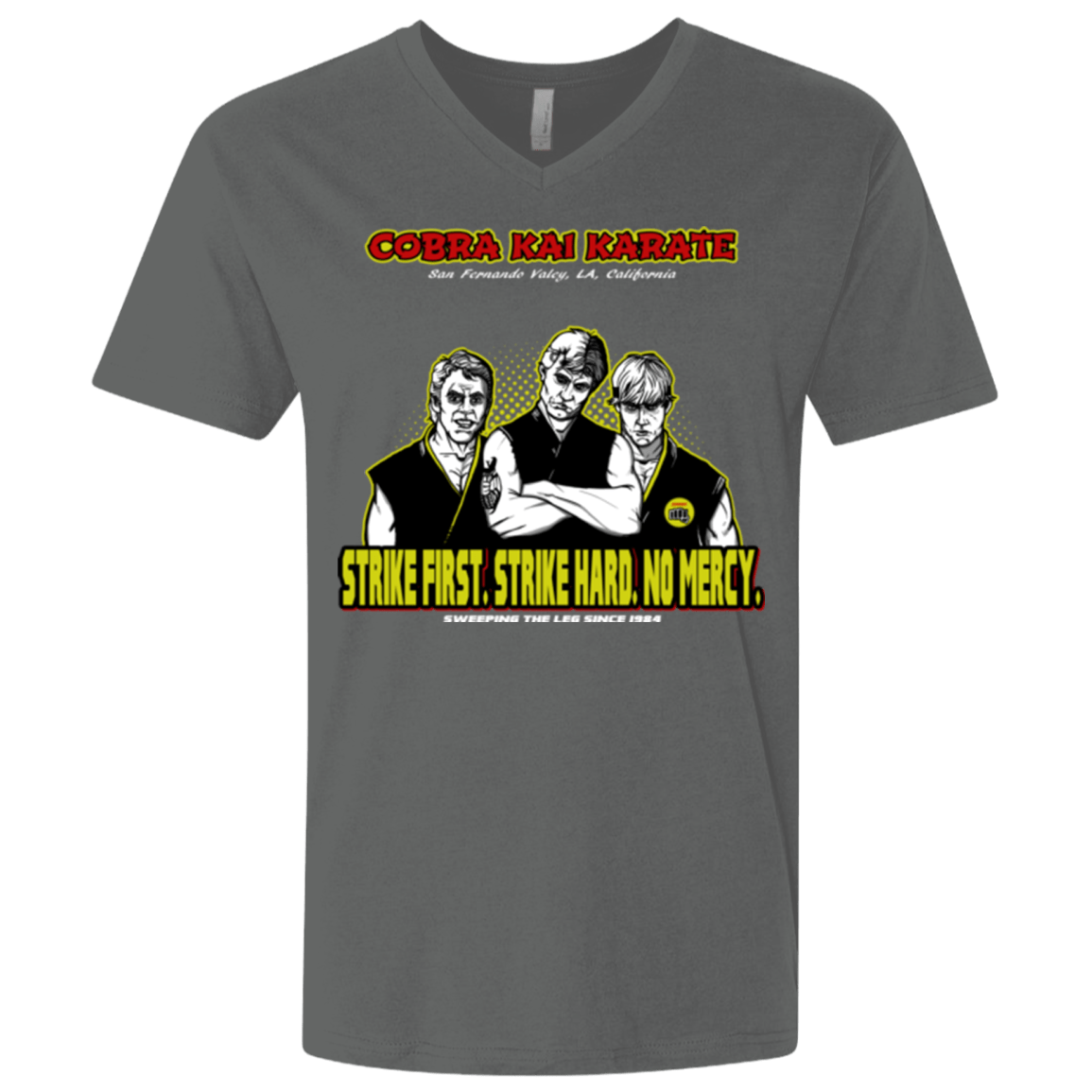 T-Shirts Heavy Metal / X-Small The Leg Sweepers Men's Premium V-Neck