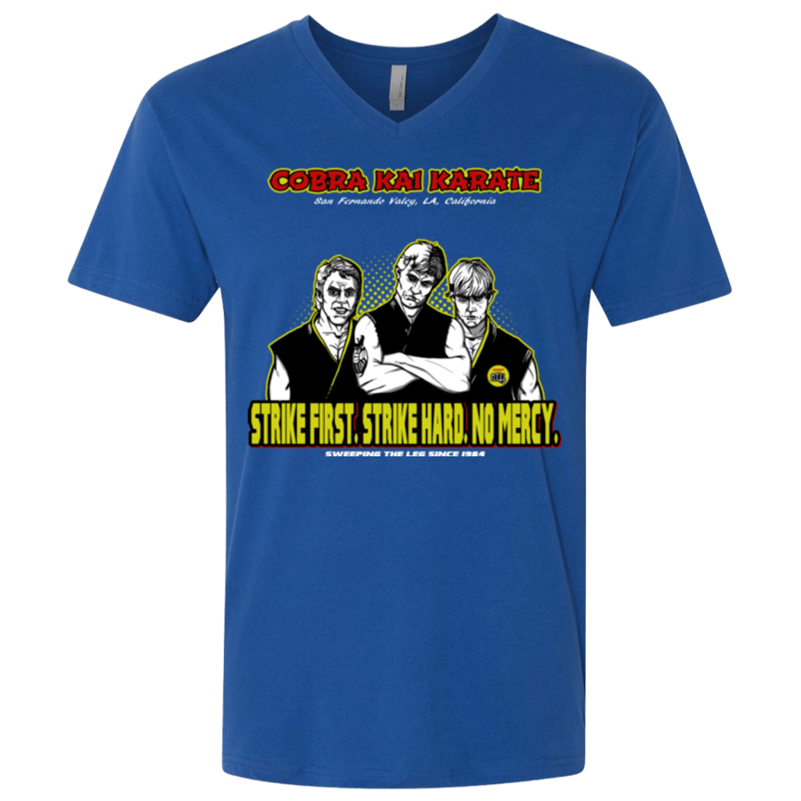 T-Shirts Royal / X-Small The Leg Sweepers Men's Premium V-Neck