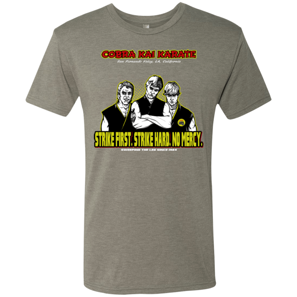 T-Shirts Venetian Grey / Small The Leg Sweepers Men's Triblend T-Shirt