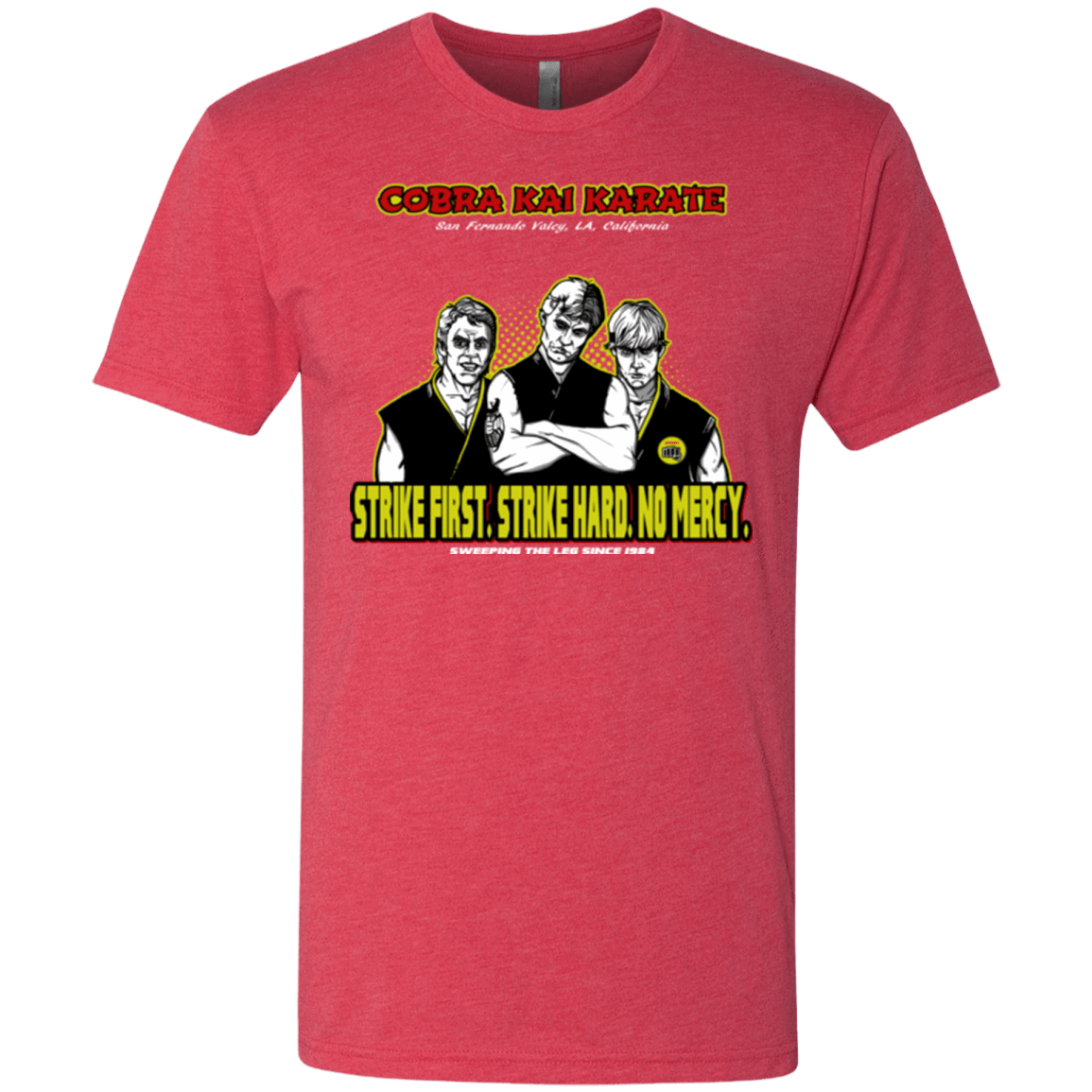 T-Shirts Vintage Red / Small The Leg Sweepers Men's Triblend T-Shirt