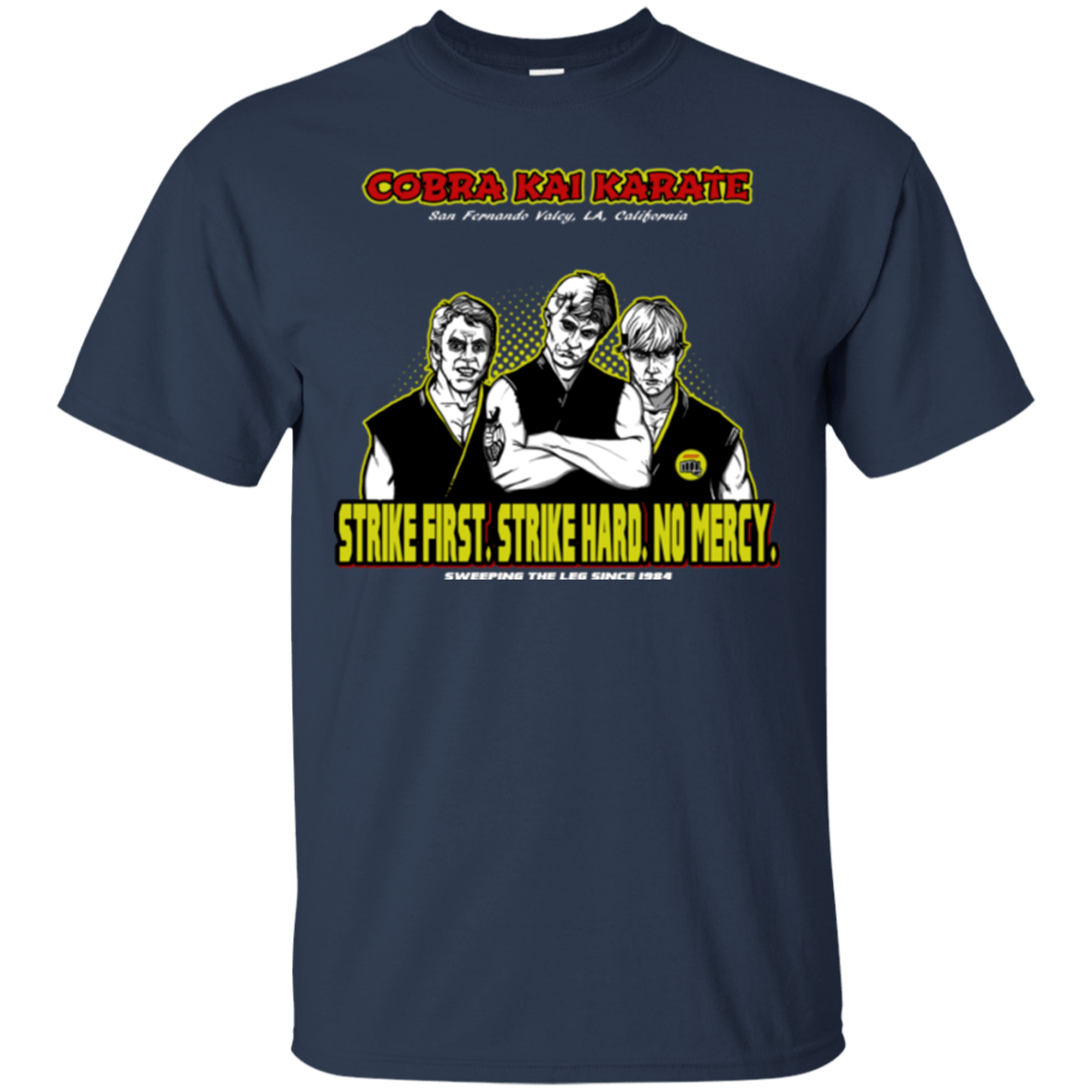 T-Shirts Navy / Small The Leg Sweepers T-Shirt