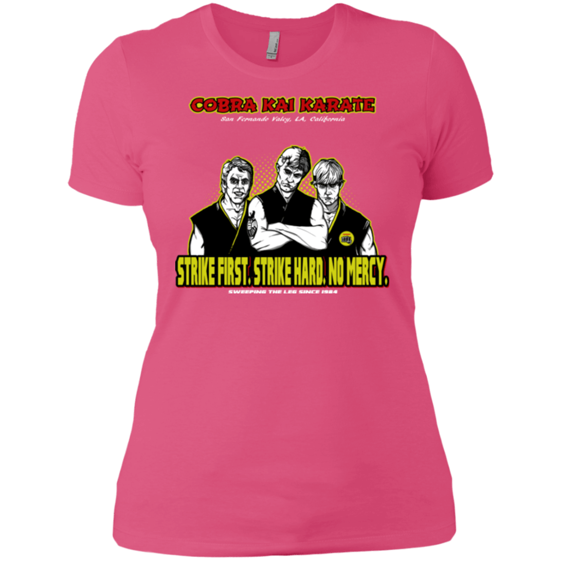 T-Shirts Hot Pink / X-Small The Leg Sweepers Women's Premium T-Shirt