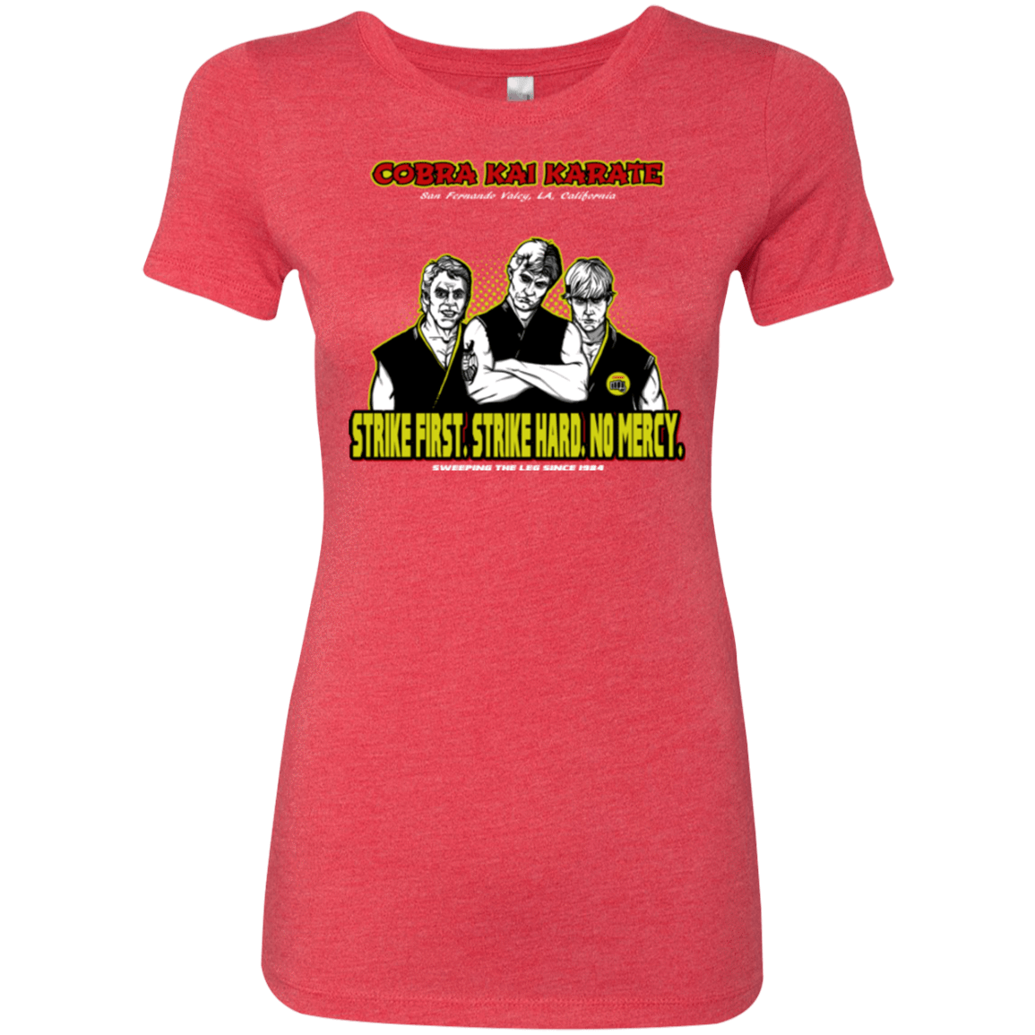 T-Shirts Vintage Red / Small The Leg Sweepers Women's Triblend T-Shirt