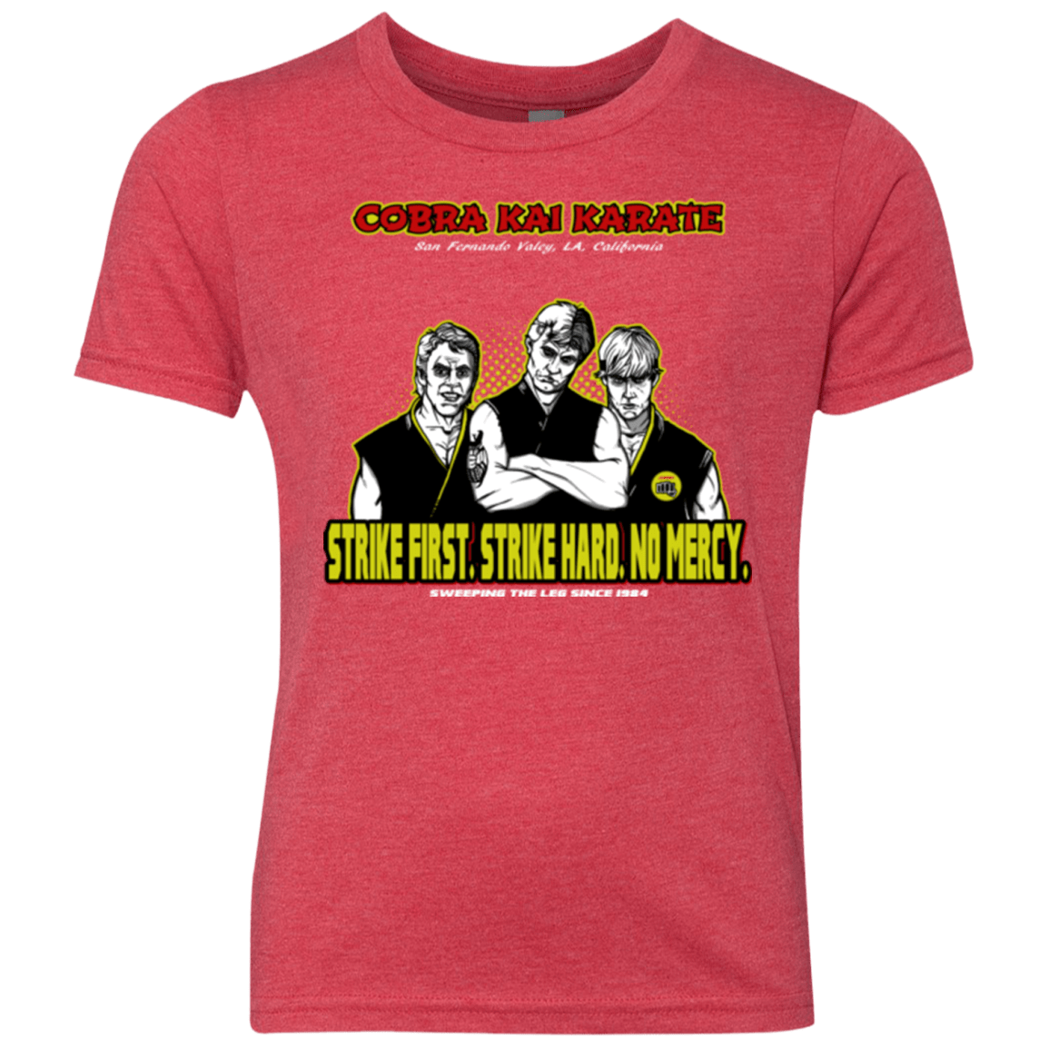 T-Shirts Vintage Red / YXS The Leg Sweepers Youth Triblend T-Shirt