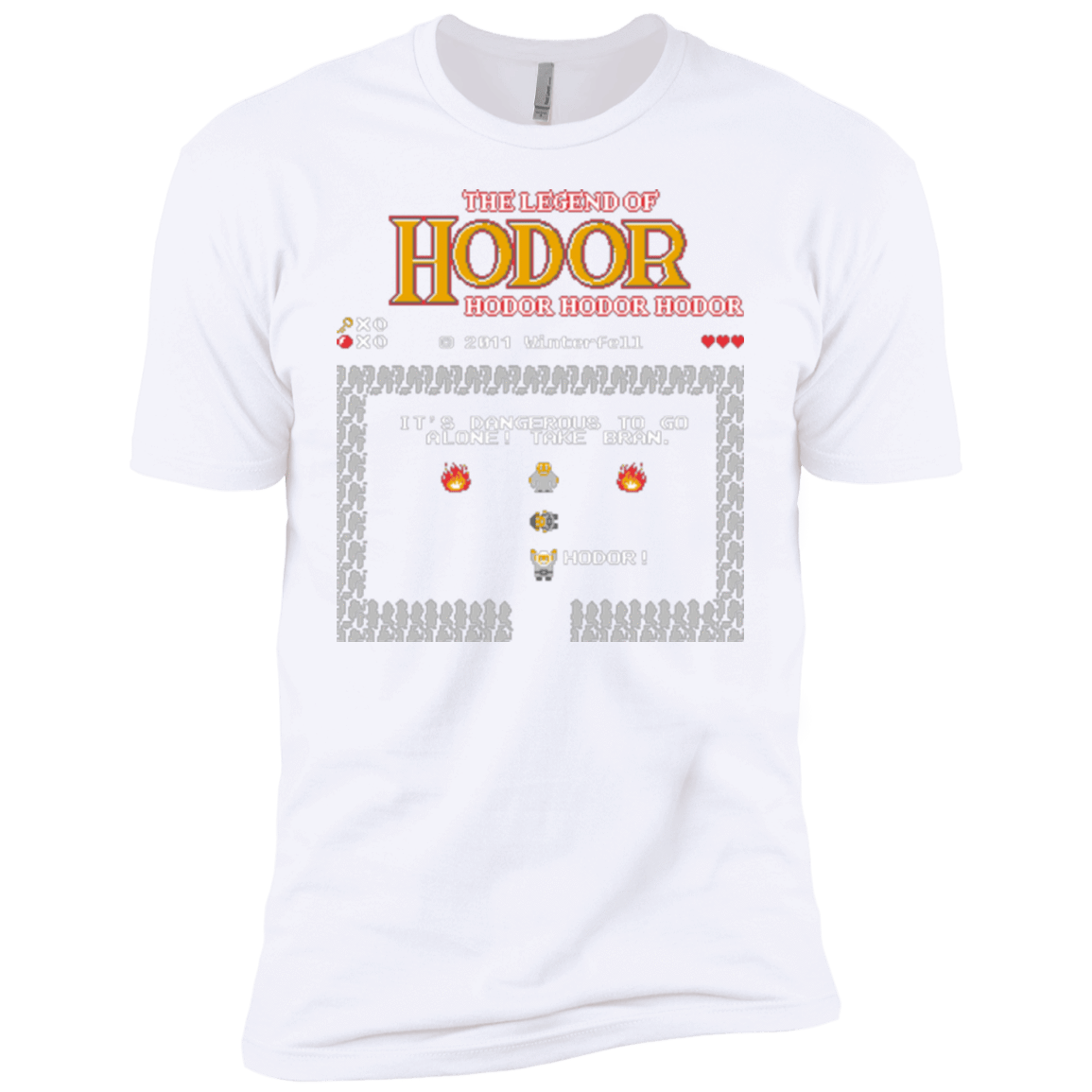T-Shirts White / YXS The Legend of Hodor Boys Premium T-Shirt