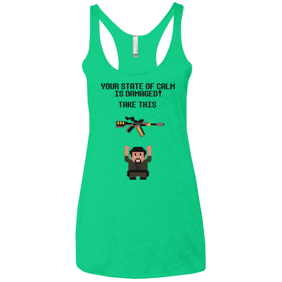 T-Shirts Envy / X-Small The Legend of Vera Women's Triblend Racerback Tank