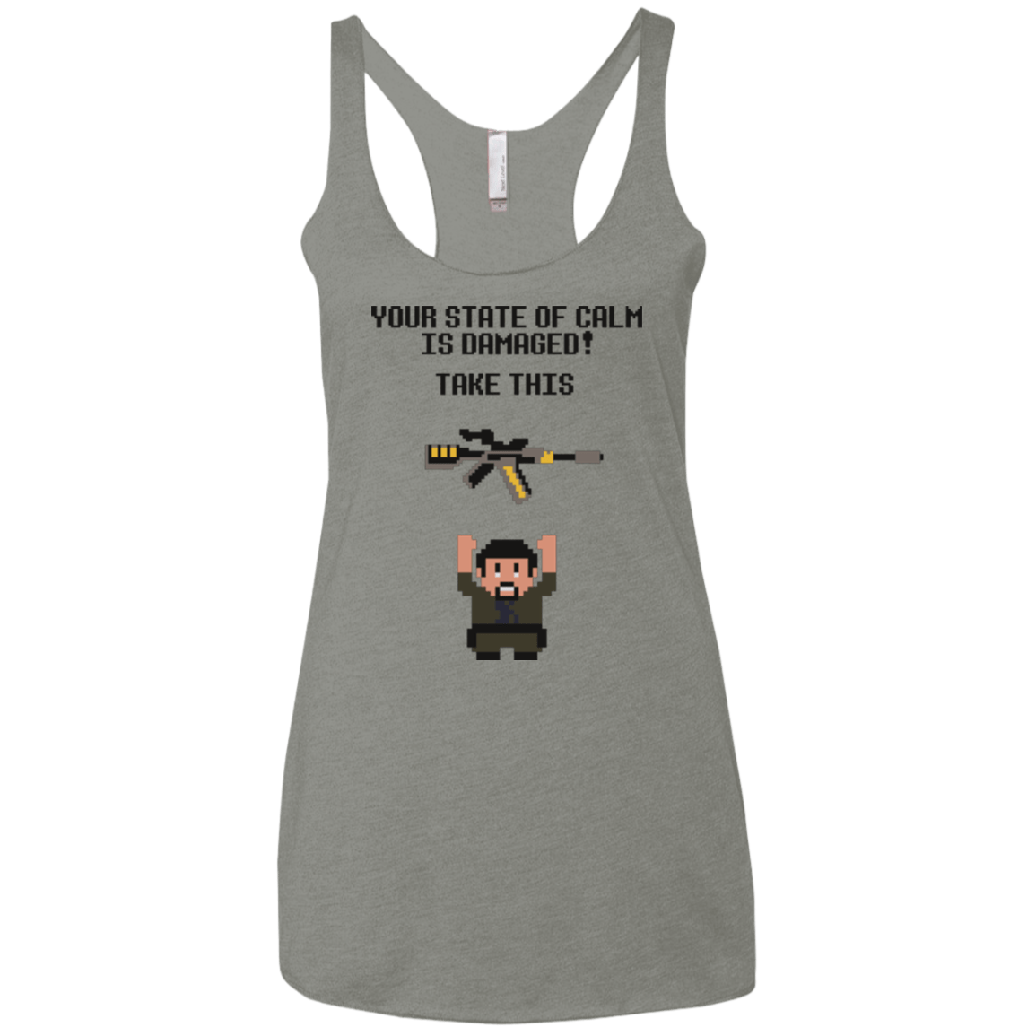 T-Shirts Venetian Grey / X-Small The Legend of Vera Women's Triblend Racerback Tank