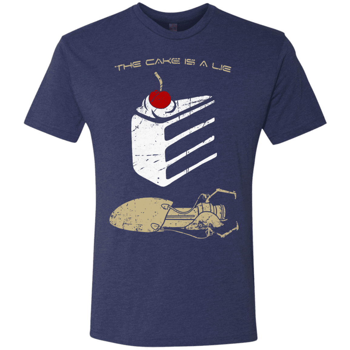 T-Shirts Vintage Navy / S The Lie Men's Triblend T-Shirt