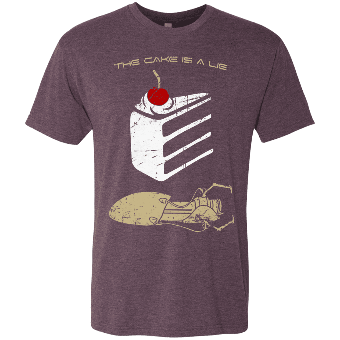 T-Shirts Vintage Purple / S The Lie Men's Triblend T-Shirt