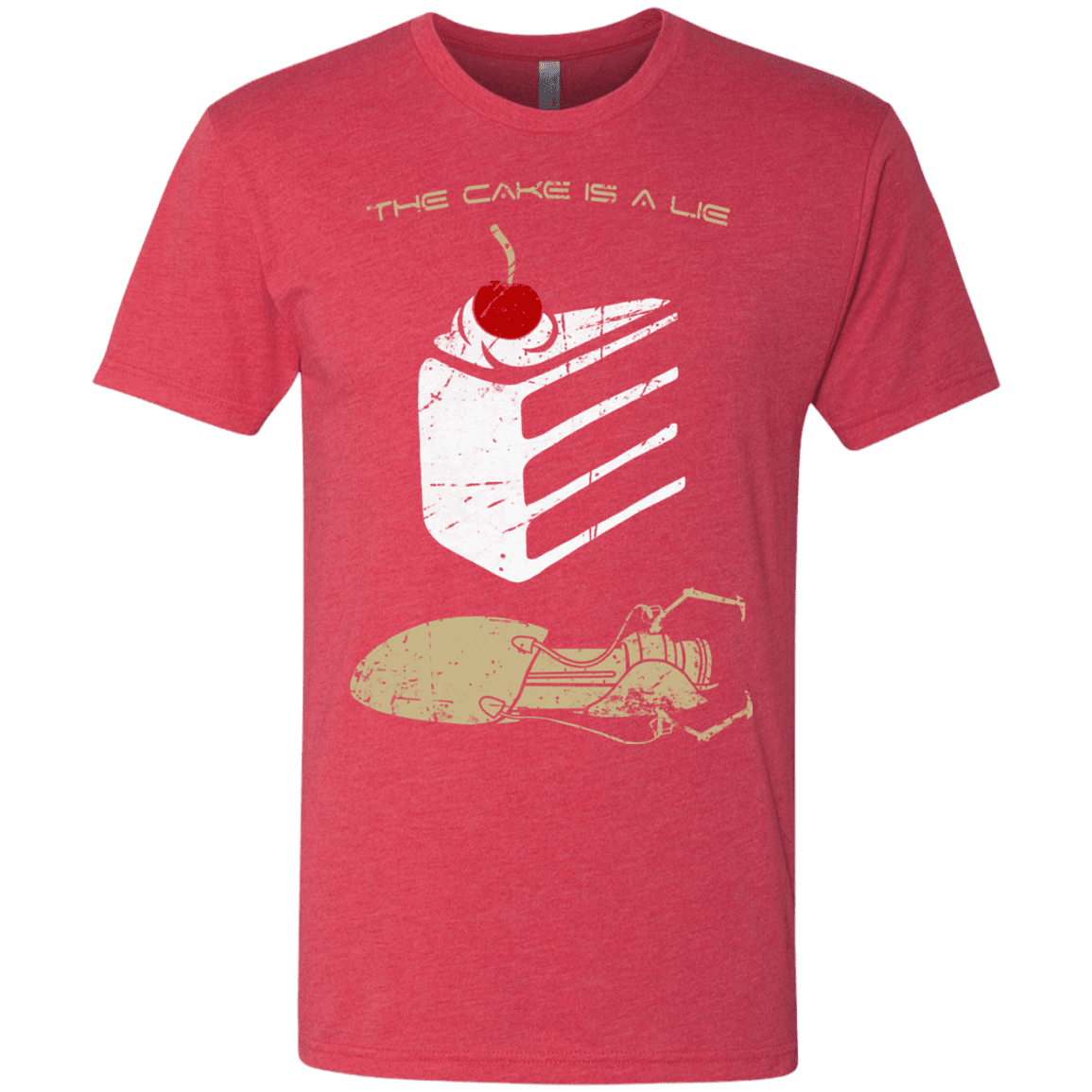 T-Shirts Vintage Red / S The Lie Men's Triblend T-Shirt