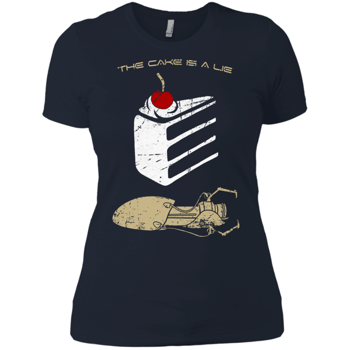 T-Shirts Midnight Navy / X-Small The Lie Women's Premium T-Shirt