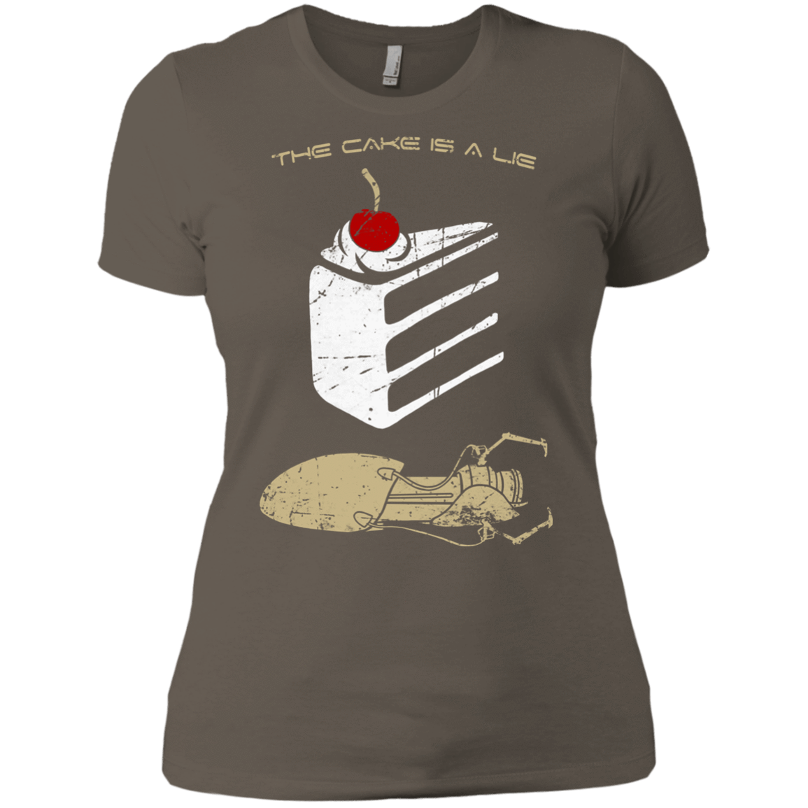 T-Shirts Warm Grey / X-Small The Lie Women's Premium T-Shirt