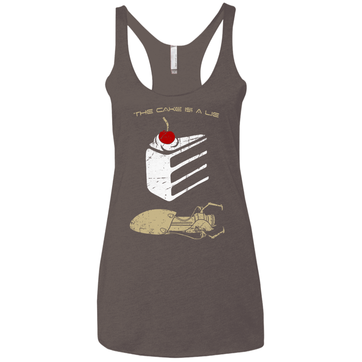 The Lie Women's Triblend Racerback Tank