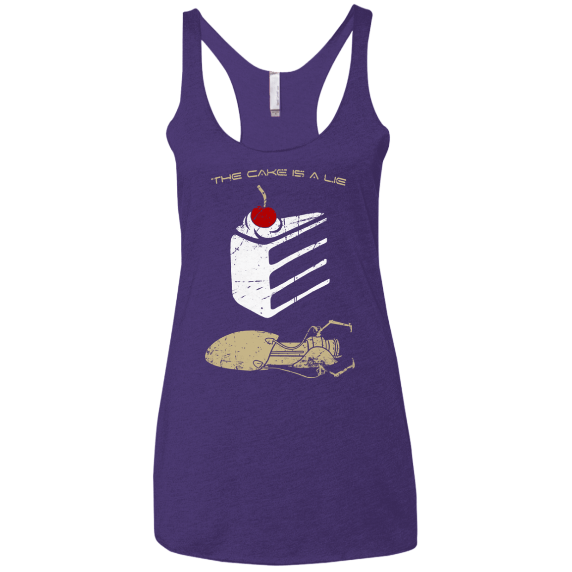 The Lie Women's Triblend Racerback Tank