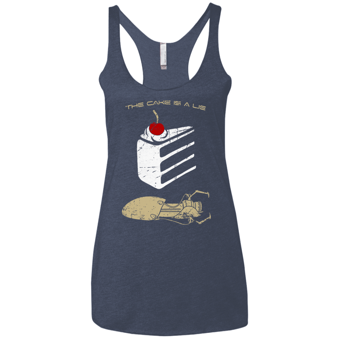 The Lie Women's Triblend Racerback Tank