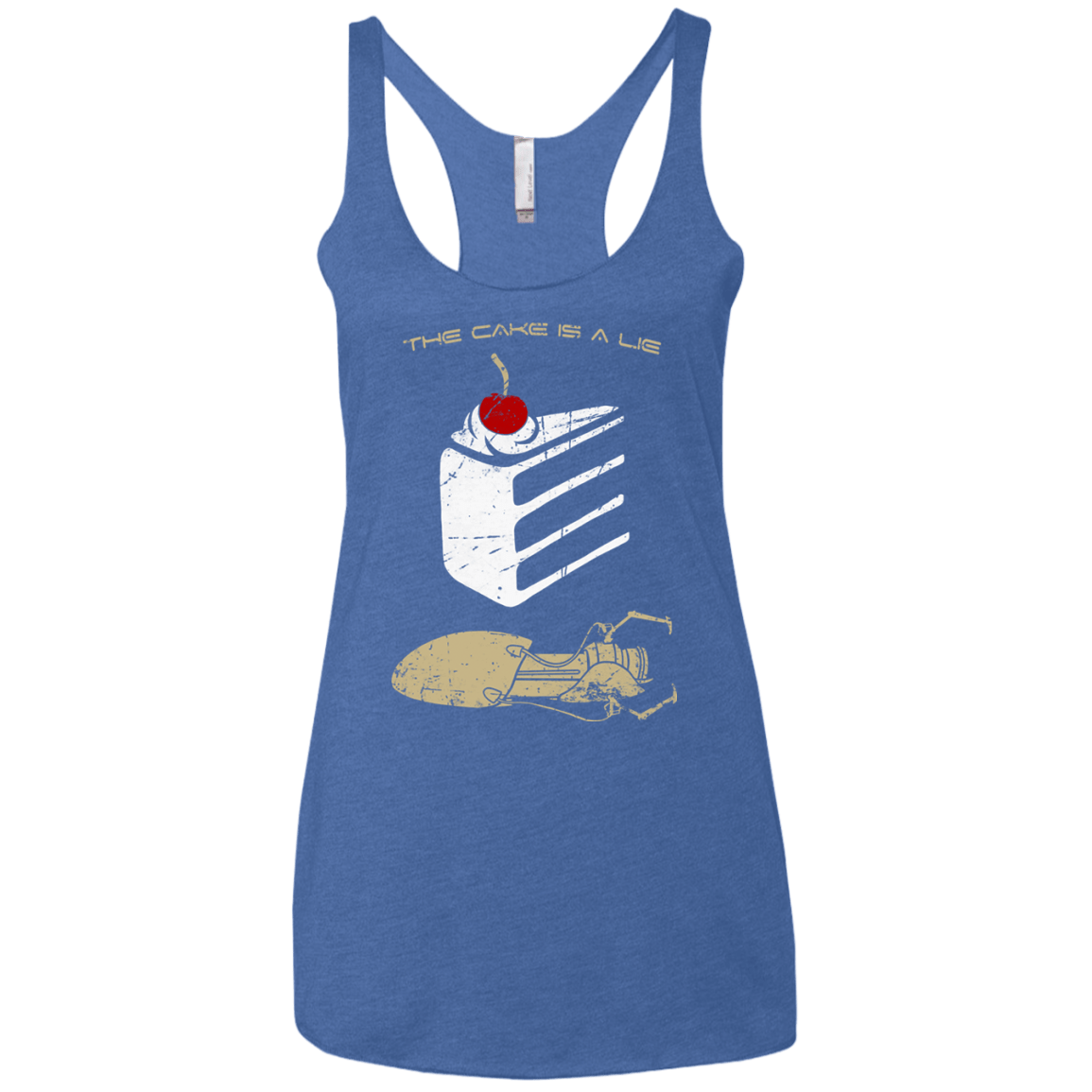 The Lie Women's Triblend Racerback Tank